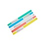 Zebra Z-Band UltraSoft Rosa, Bianco Braccialetti da ospedale (10015358-PK)