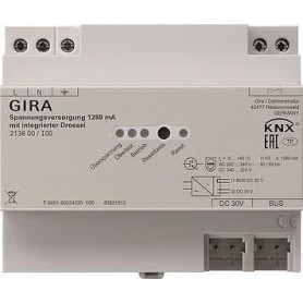 Gira KNX-Spannungsversorgung 1280mA Drossel REG 213800 (213800)