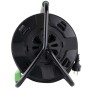 REV 10217412 prolunghe e multiple 40 m 4 presa(e) AC Interno/esterno Nero, Verde (0010217412)
