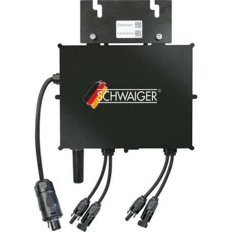 Schwaiger SOWR0806 adattatore e invertitore Interno Nero