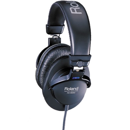Roland RH-200 cuffia e auricolare Cuffie Cablato A Padiglione MUSICA Nero (085430)