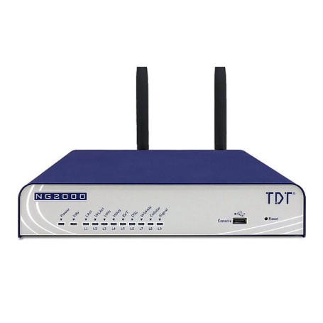 TDT NG2000-DW router wireless 2.5 Gigabit Ethernet Dual-band (2.4 GHz/5 GHz) Grigio, Blu (04-0430-2000-085)
