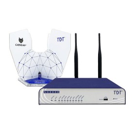 TDT NG2000-DW 5G router wireless 2.5 Gigabit Ethernet Dual-band (2.4 GHz/5 GHz) Grigio, Blu (04-0430-2000-857)