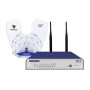 TDT NG2000-DW 5G router wireless 2.5 Gigabit Ethernet Dual-band (2.4 GHz/5 GHz) Grigio, Blu (04-0430-2000-857)