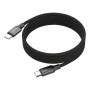 Ansmann 1700-0186 cavo USB 1,2 m USB C Nero