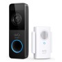 Eufy Video Doorbell 1080p Nero, Bianco (E8220311)