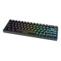 Deltaco Gaming GAM-100-DE tastiera USB + RF Wireless + Bluetooth QWERTZ Tedesco Nero