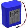 Ansmann 3S2P Akkupack 6x 18650 Kabel Li-Ion 10.8V 6700mAh 10.8 V 6700 (2447-3050-40)