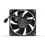 Noiseblocker BlackSilentPro P-1 Case per computer Ventilatore 8 cm Nero (ITR-P-1)