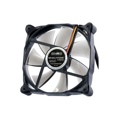 Noiseblocker Multiframe M12-P Case per computer Ventilatore 12 cm Nero (ITR-M12-P)