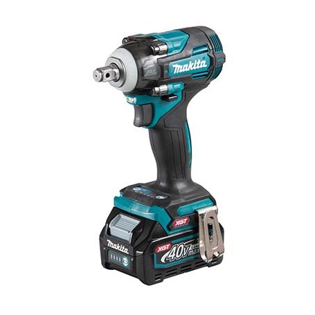 Akku-Schlagschrauber TW004GD201 XGT, 1/2", 40Volt (blau/schwarz, 2x Li-Ion Akku 2,5Ah, im MAKPAC Gr.2)