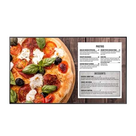 AG Neovo QM-65 Pannello piatto per segnaletica digitale 163,8 cm (64.5") LCD 350 cd/m² 4K Ultra HD Nero (QM65)
