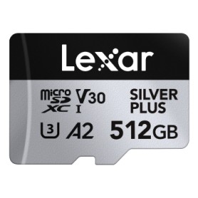 Lexar Professional SILVER PLUS 512 GB MicroSDXC UHS-I (LMSSIPL512G-BNANG)