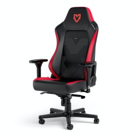 noblechairs NBL-HRO-PU-MSE sedia per videogioco Sedia da gaming per PC Seduta imbottita Nero, Rosso