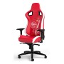 noblechairs EPIC Sedia da gaming per PC Seduta imbottita Rosso, Bianco (NBL-PU-FNC-001)