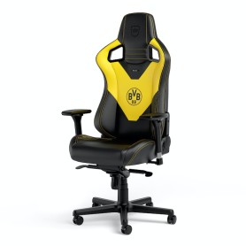 noblechairs EPIC BVB Sedia da gaming per PC Seduta imbottita Nero, Giallo (NBL-PU-BVB-001)