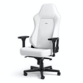 noblechairs NBL-HRO-PU-WED sedia per videogioco Sedia da gaming per PC Seduta imbottita Bianco