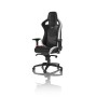 noblechairs EPIC Sedia da gaming per PC Seduta imbottita Nero, Bianco (NBL-RL-EPC-001)