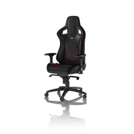 noblechairs EPIC Sedia da gaming per PC Seduta imbottita Nero, Rosso (NBL-PU-RED-002)