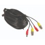 Yale SV-BNC30 cavo coassiale 30 m Nero
