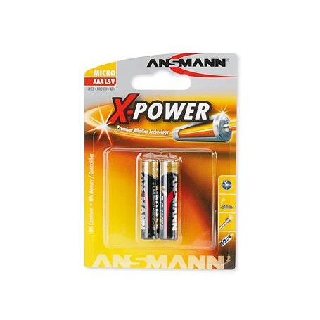 Ansmann 5015603 batteria per uso domestico Batteria monouso Mini Stilo AAA Alcalino