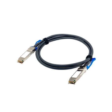 QNAP CAB-DAC15M-Q28 cavo a fibre ottiche 1,5 m QSFP28 Nero (CAB-DAC15M-Q28)