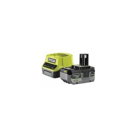 RYOBI Akku-Starter-Set RC18120-140X 18V 4Ah, ONE+ Akku-System, Lithium-Ionen-Akku  (5133005091)