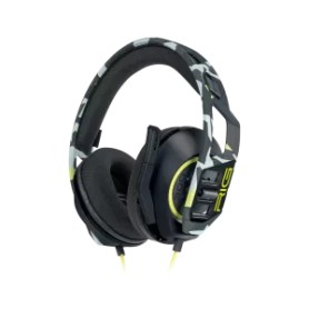 NACON RIG 300 PRO HS Acid Auricolare Cablato A Padiglione Gaming Mimetico, Giallo (RIG300PROHSACID)