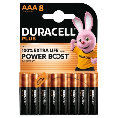 Duracell Plus Batteria monouso Mini Stilo AAA Alcalino (176768)