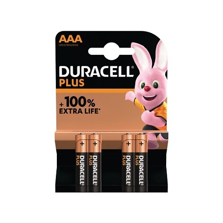 Duracell Plus Batteria monouso Mini Stilo AAA Alcalino (176645)