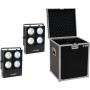 EUROLITE Set 2x Audience Blinder 4x100W LED COB CW/WW + Case (20000904)