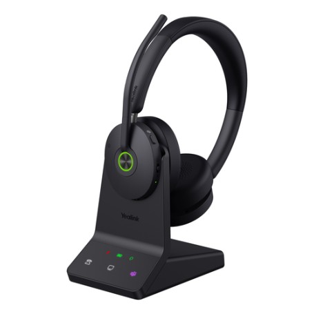 Yealink Workstation WH68 Auricolare Con cavo e senza cavo A Padiglione Musica e Chiamate USB tipo-C Bluetooth Nero (1208738)
