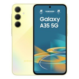 Samsung Galaxy A35 5G Display FHD+ Super AMOLED 6.6”, Android 14, 6GB RAM, 128GB, Dual SIM, Batteria 5.000 mAh, Awesome Lemon