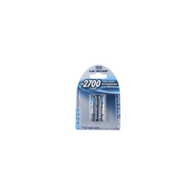 Ansmann Blister 2 X Accu, AA, 2700mAh AA / HR6 Nichel-Metallo Idruro (NiMH) (5030852)
