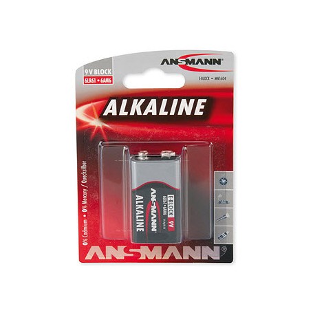 Ansmann 9V E-Block Alcalino (1515-0000)