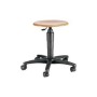 Topstar Drehhocker "TEC 60 - Holz", Sitz Buche natur stufenlose Sitzhöhenverstellung mit Toplift (TÜV geprüft) (72260 HO1)