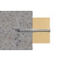Fischer 503233 ancoraggio a vite e tassello 50 pz Kit di viti e tasselli a muro 60 mm