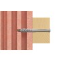 Fischer 503233 ancoraggio a vite e tassello 50 pz Kit di viti e tasselli a muro 60 mm