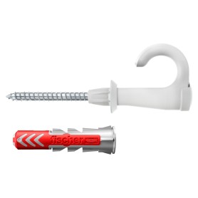Fischer 564171 ancoraggio a vite e tassello 25 pz Kit di gancio a vite e tasselli a muro