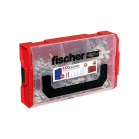 Fischer 563578 ancoraggio a vite e tassello 228 pz Kit di gancio a vite e tasselli a muro