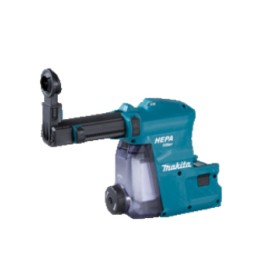 Makita 199585-2 attacco per estrazione della polvere Nero, Blu
