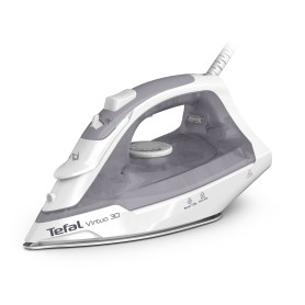 Tefal Virtuo 30 FV2C43E0 ferro da stiro Ferro da stiro a secco e a vapore Piastra in Ceramica 2000 W Grigio, Bianco (FV5782)