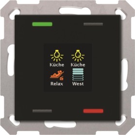 MDT KNX Taster Smart 55 4-fach Farbdi BE-TAS550406.01 (BE-TAS550406.01)