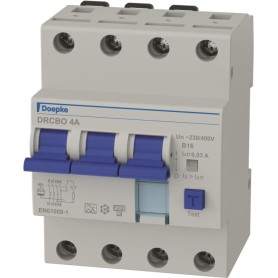 DOEPKE DRCBO 4 B16/0,03/3N- FI/LS-Kombination / RCBO (9945104)