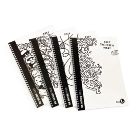 QUADERNO 5MM KEEP THE STRESS AWAY (0123854)