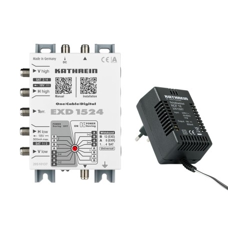KATHREIN EXD 1524 - Multiswitch Satelliten-/terrestrisches Signal (EXD 1524) (20510137)