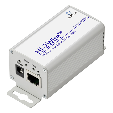 Renkforce RF-6861940 PoE++ over 2Wire Transceiver 2-Draht Reichweite max. 300 m 1 St. 100 (RF-6861940)