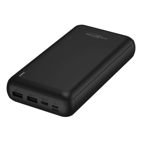 Powerbank 30000 mAh PB212 (schwarz, 30.000 mAh) (1700-0134)