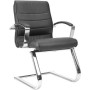 TOPSTAR Besucherstuhl TD Lux 15 8789A80 Leder schwarz (8789A80)
