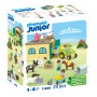 71656 Junior: Bauernhof-Abenteuer mit Traktor, Anhnger und tierischen Freunden